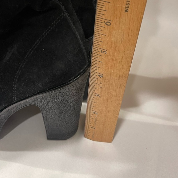 Coach Lenora black suede ankle boots - Picture 7 of 11